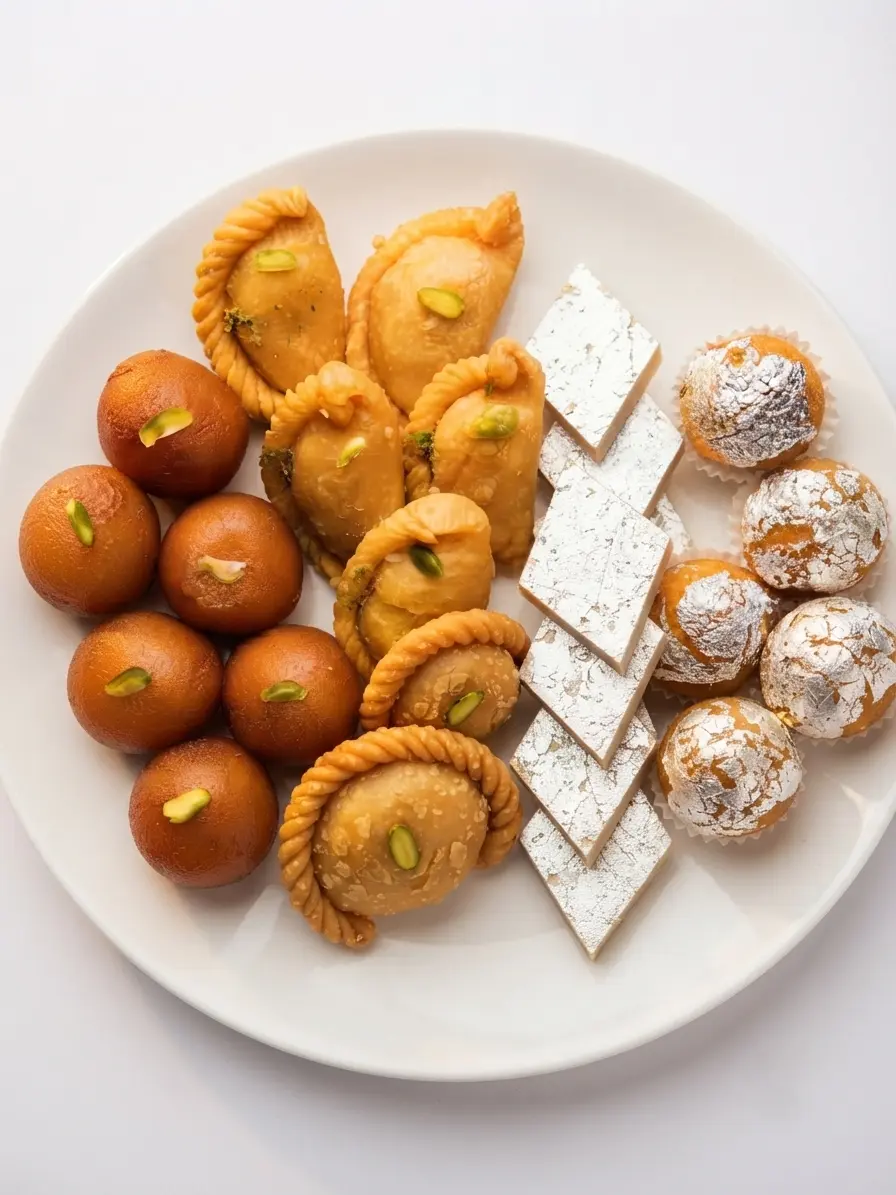 Indian street food and chaat at Kissan Restaurant and Sweets Edmonton